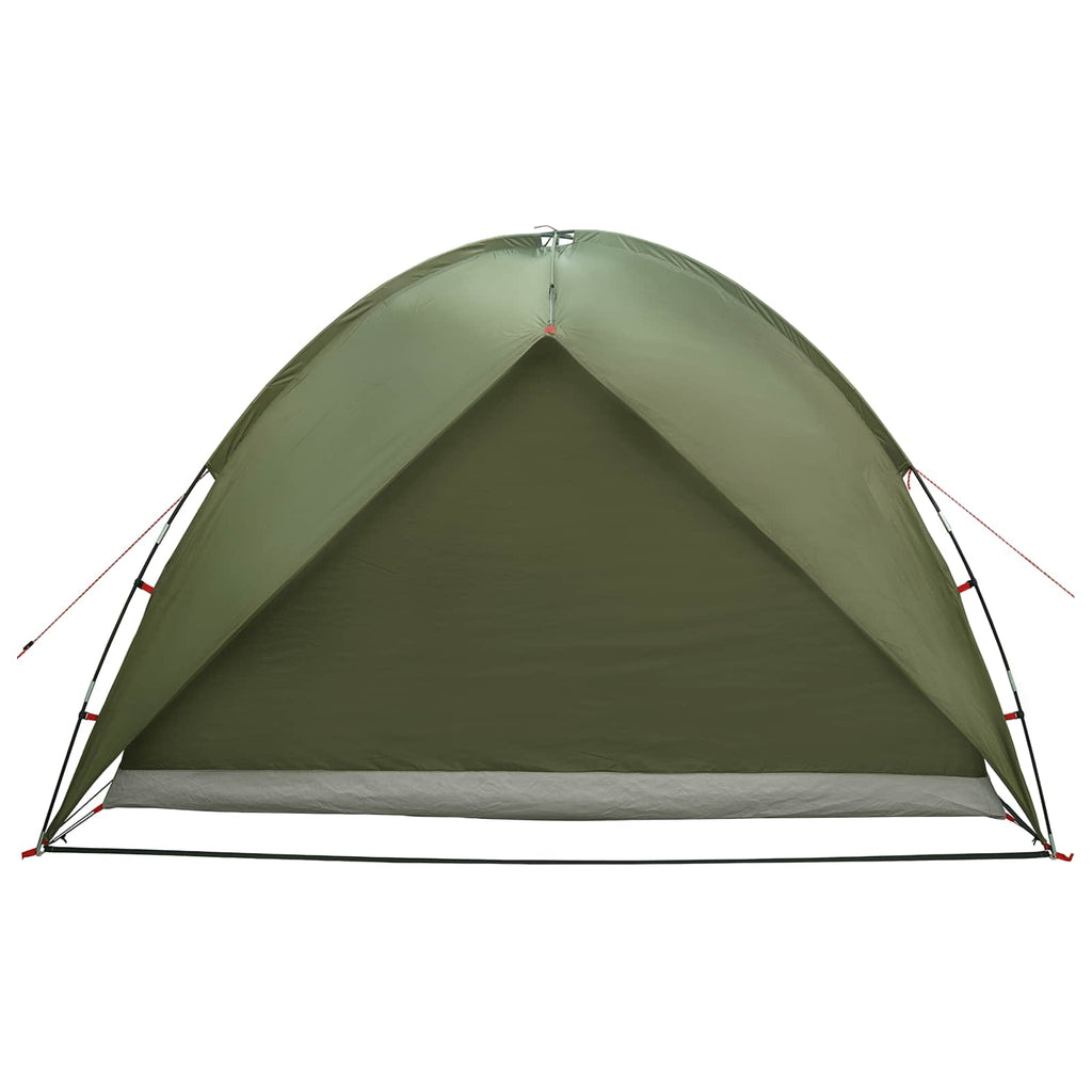 Campingzelt mit Regenhaube wasserdicht Kuppel Olive Grün