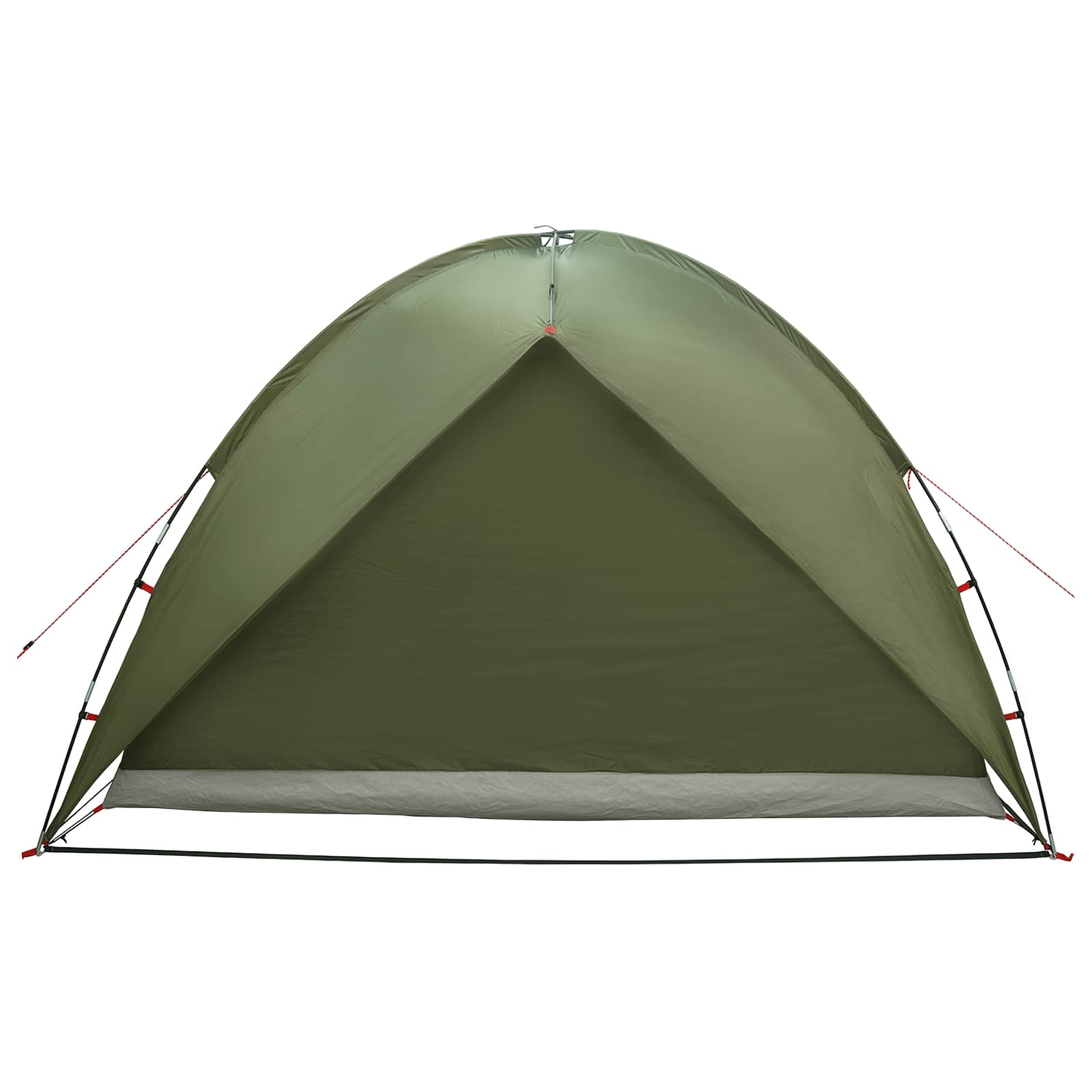 Campingzelt mit Regenhaube wasserdicht Kuppel Olive Grün