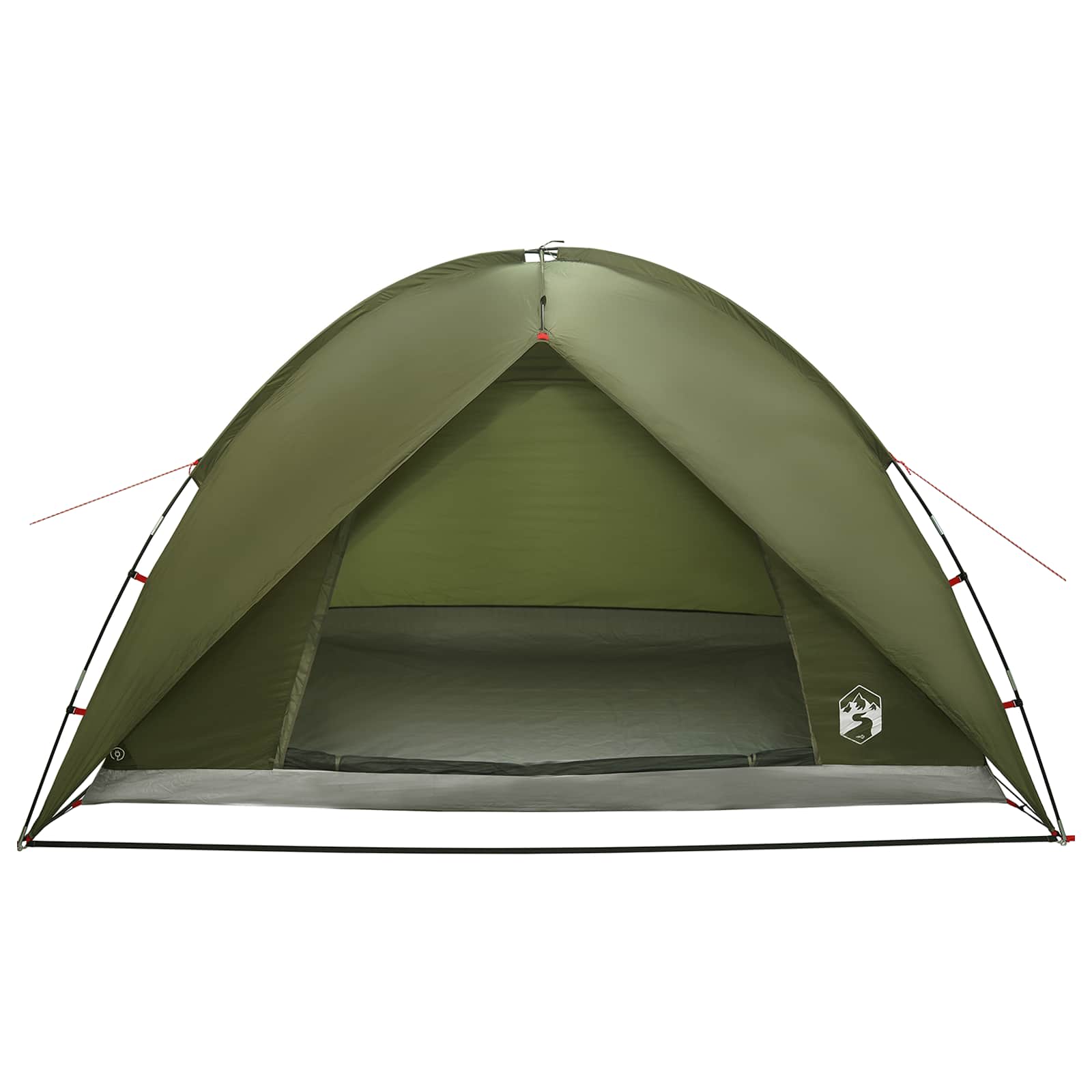 Campingzelt mit Regenhaube wasserdicht Kuppel Olive Grün