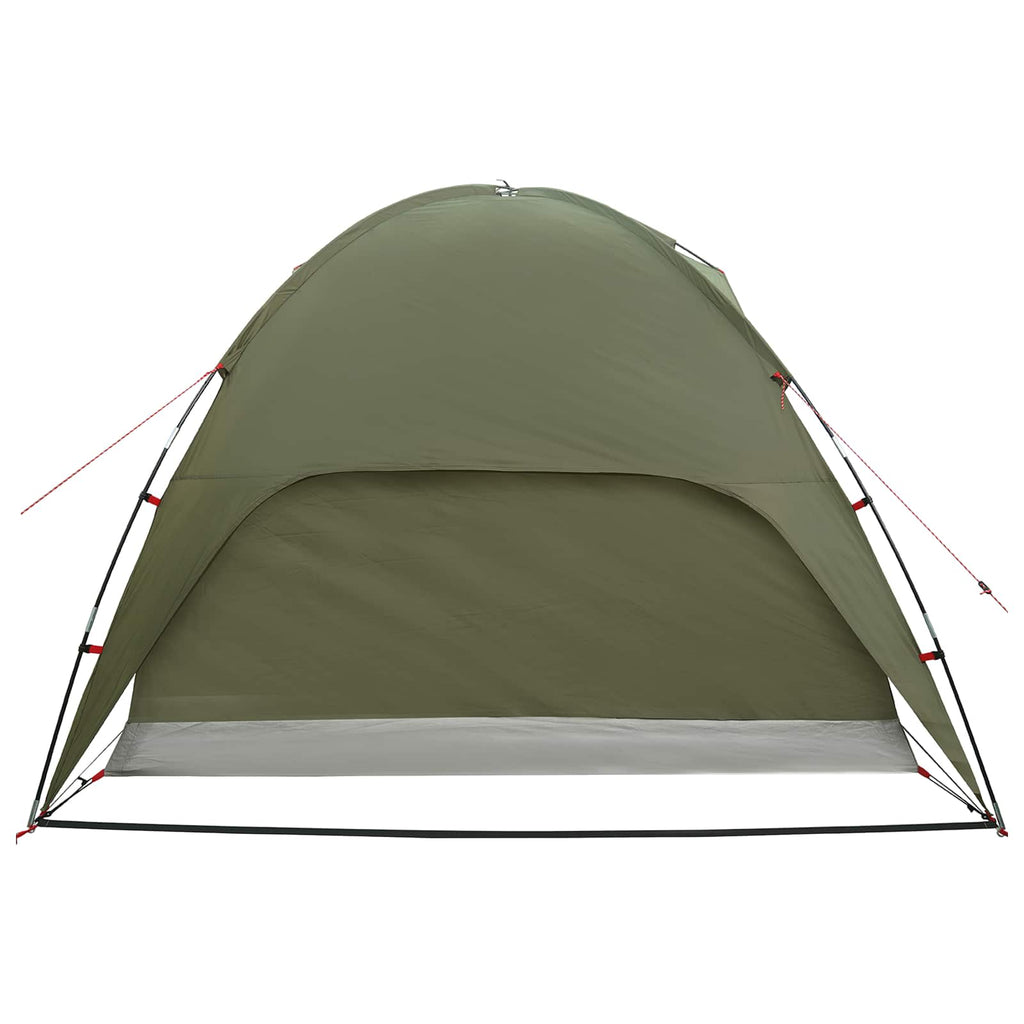Campingzelt mit Regenhaube wasserdicht Kuppel Olive Grün