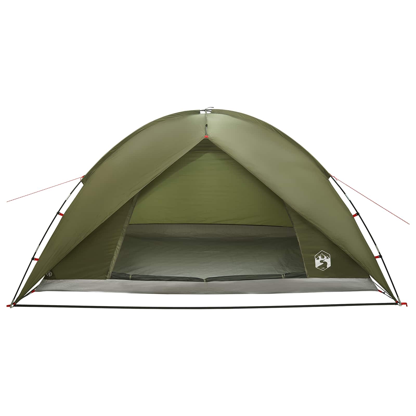 Campingzelt mit Regenhaube wasserdicht Kuppel Olive Grün