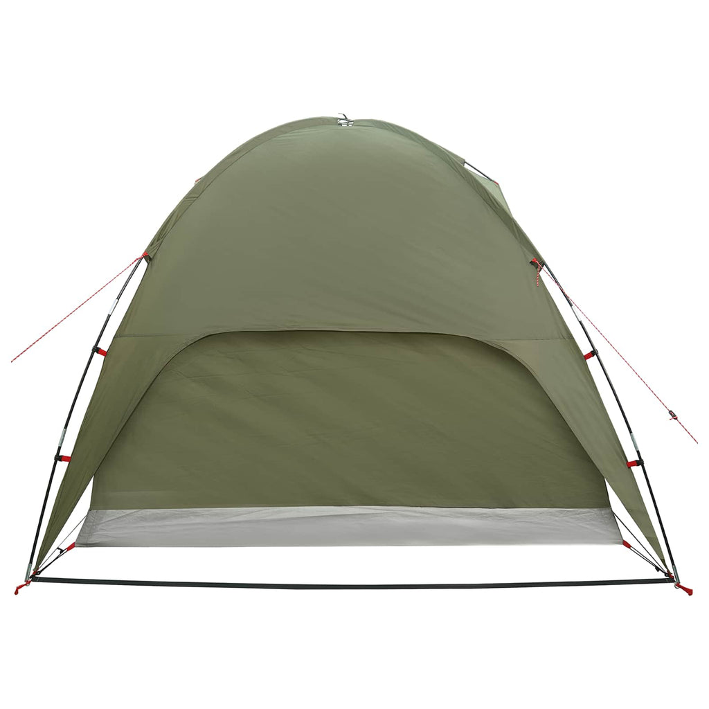 Campingzelt mit Regenhaube wasserdicht Kuppel Olive Grün