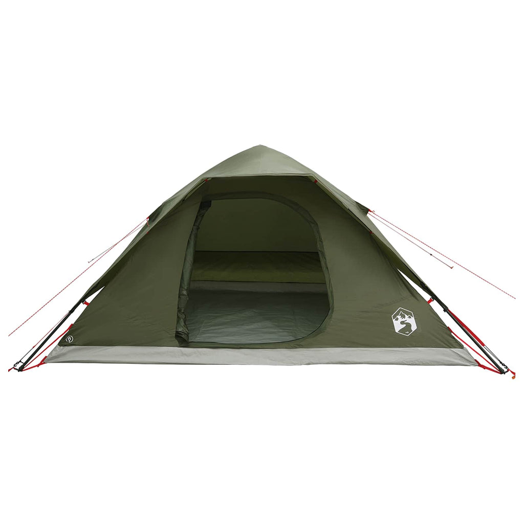 Sofort Zelt Olive Grün 305 x 215 x 140 cm Polyester und Stahl