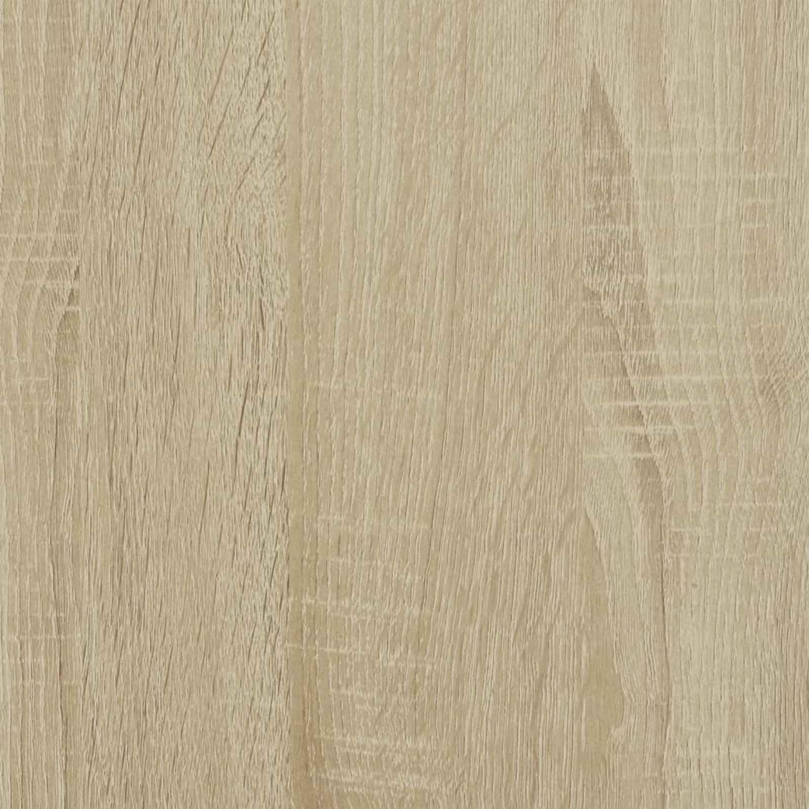 TV-Schränk mit LED Sonoma 140 x 34 x 40 cm Holzwerkstoff