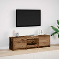 TV-Schränk 140 x 34 x 40 cm Altholz Holzwerkstoff