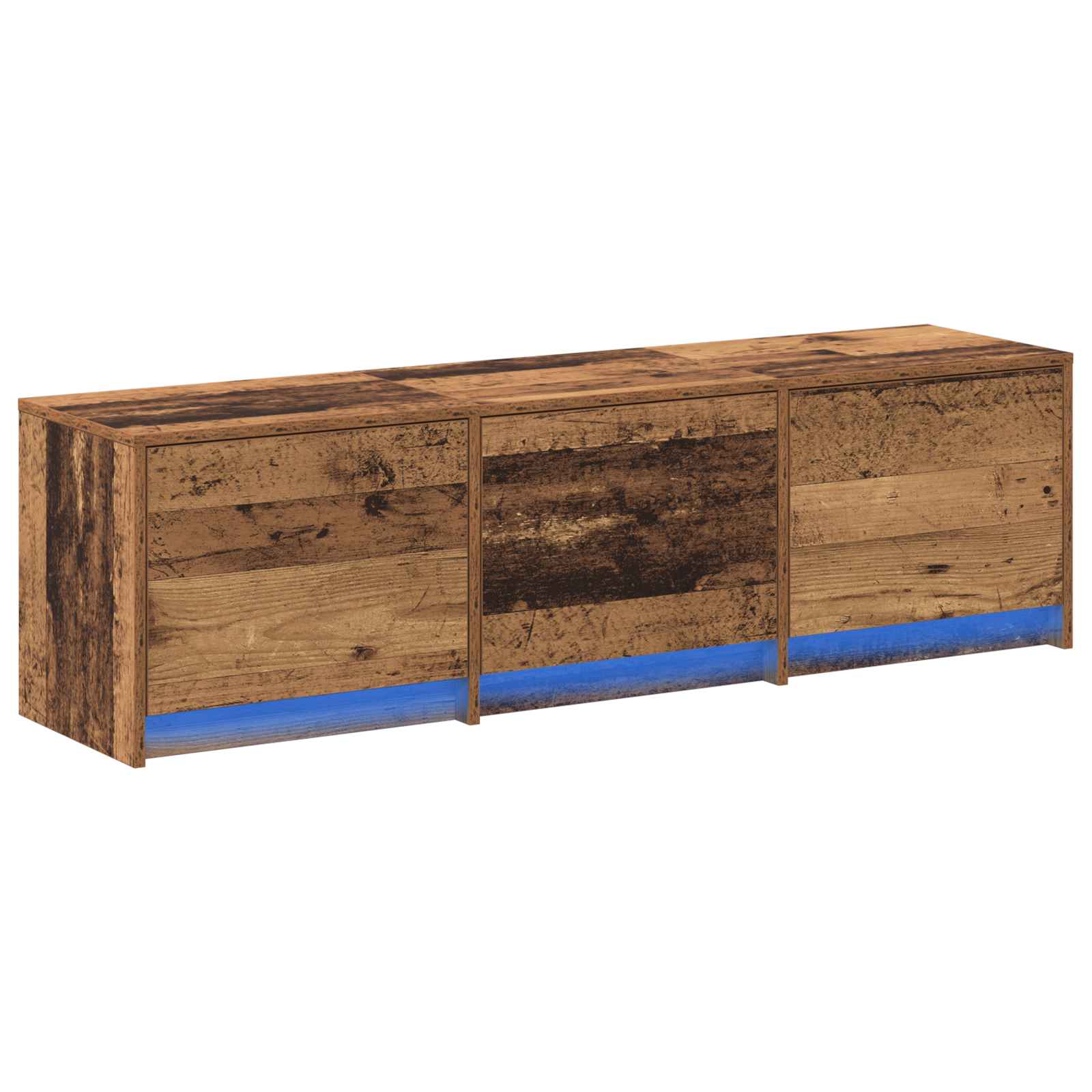TV-Schränk 140 x 34 x 40 cm Altholz Holzwerkstoff