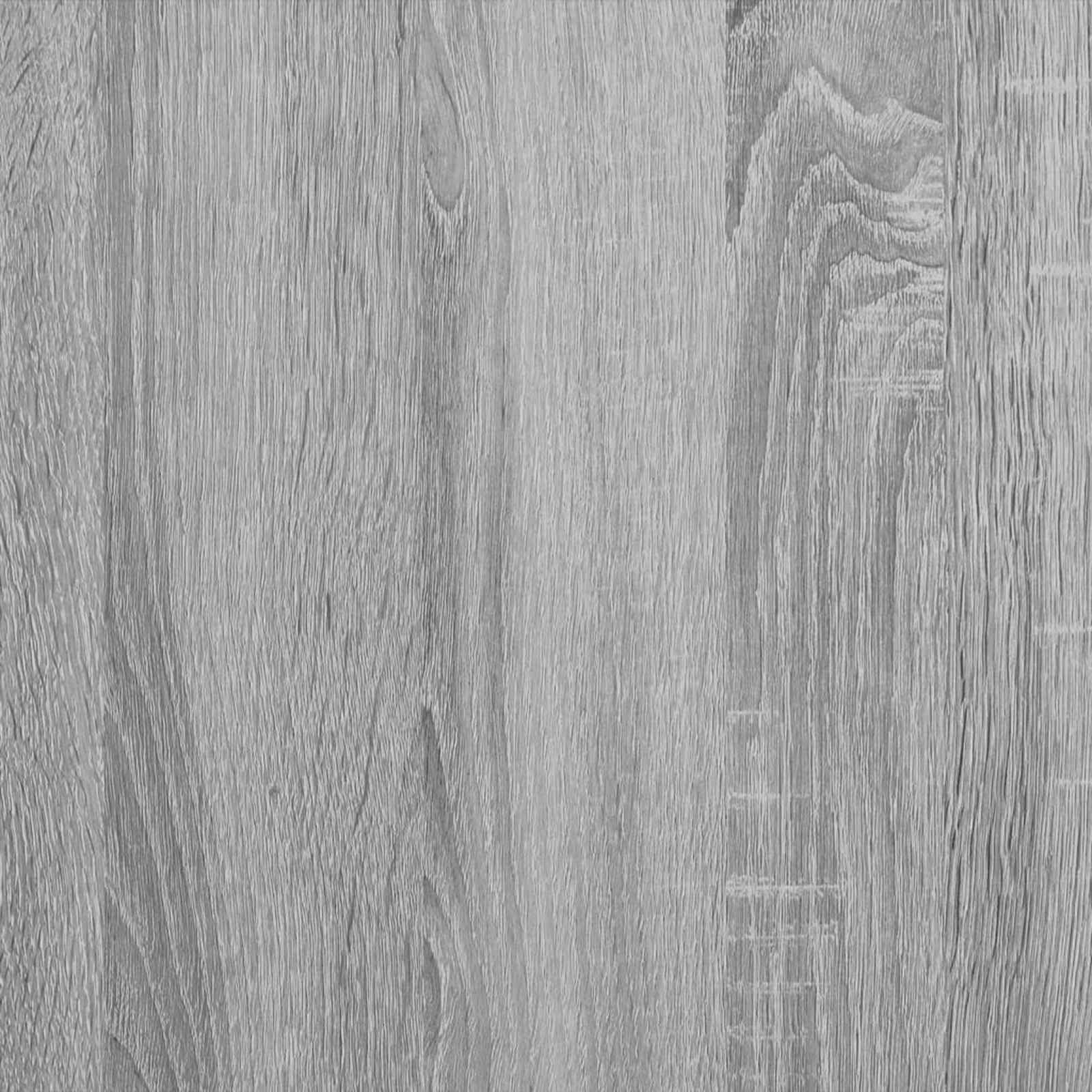 TV-Schränk mit LED Graues Sonoma 140 x 34 x 40 cm Holzwerkstoff