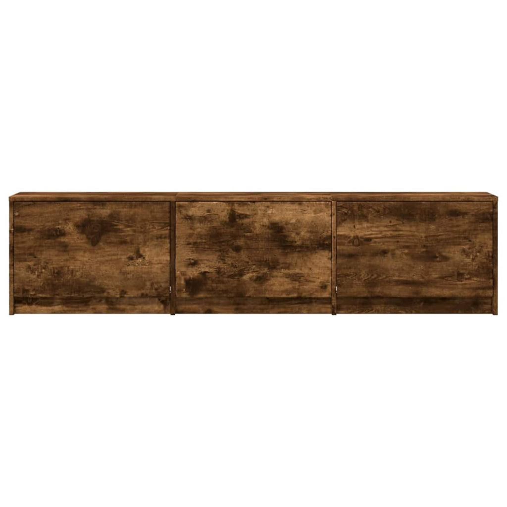 TV-Schränk Geräucherte Eiche 165 x 34 x 40 cm Holzwerkstoff