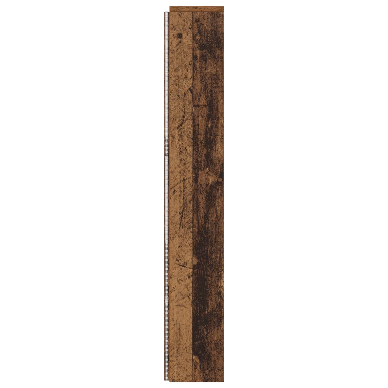 Kopfteil-Schrank mit LED Altholz 180 x 16,5 x 103,5 cm