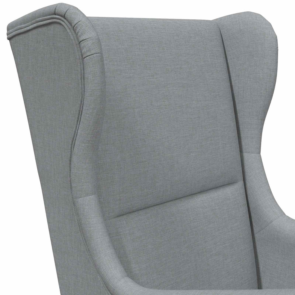 Sessel Hellgrau Stoff