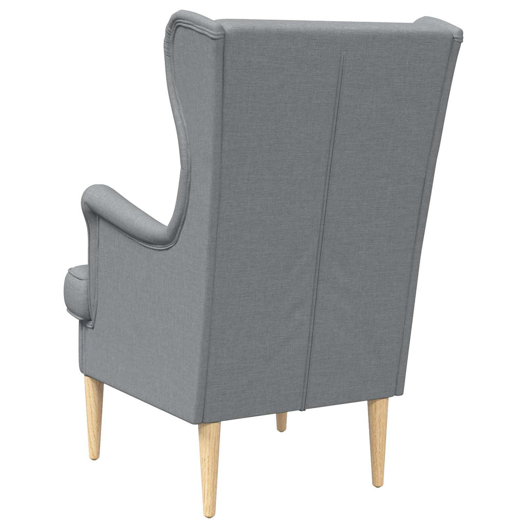 Sessel Hellgrau Stoff