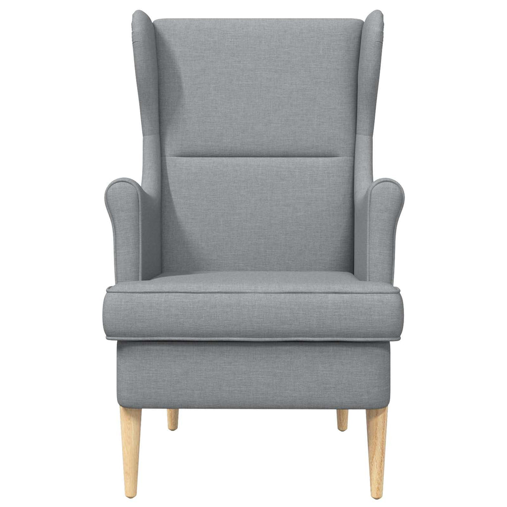 Sessel Hellgrau Stoff