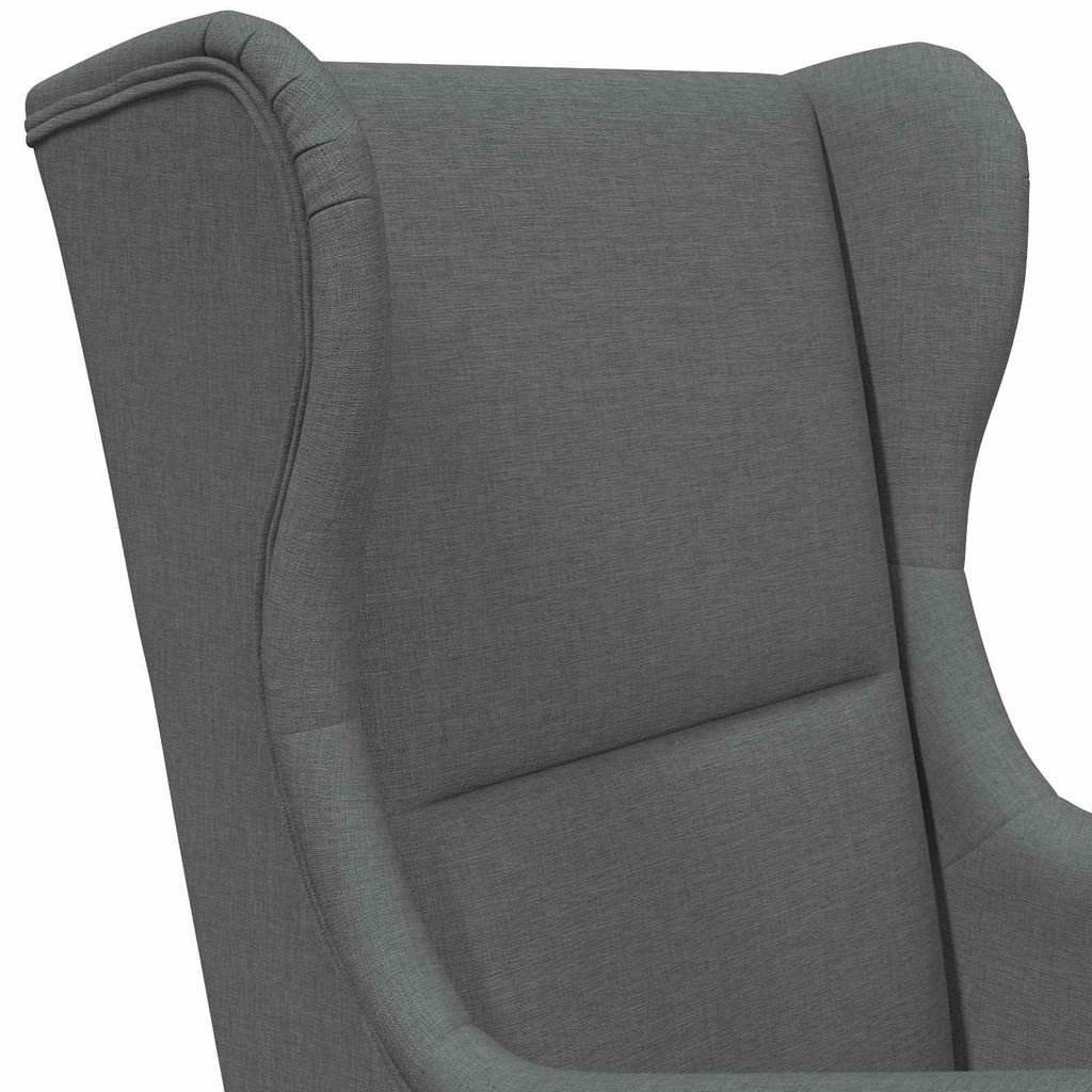 Sessel Dunkelgrau Stoff