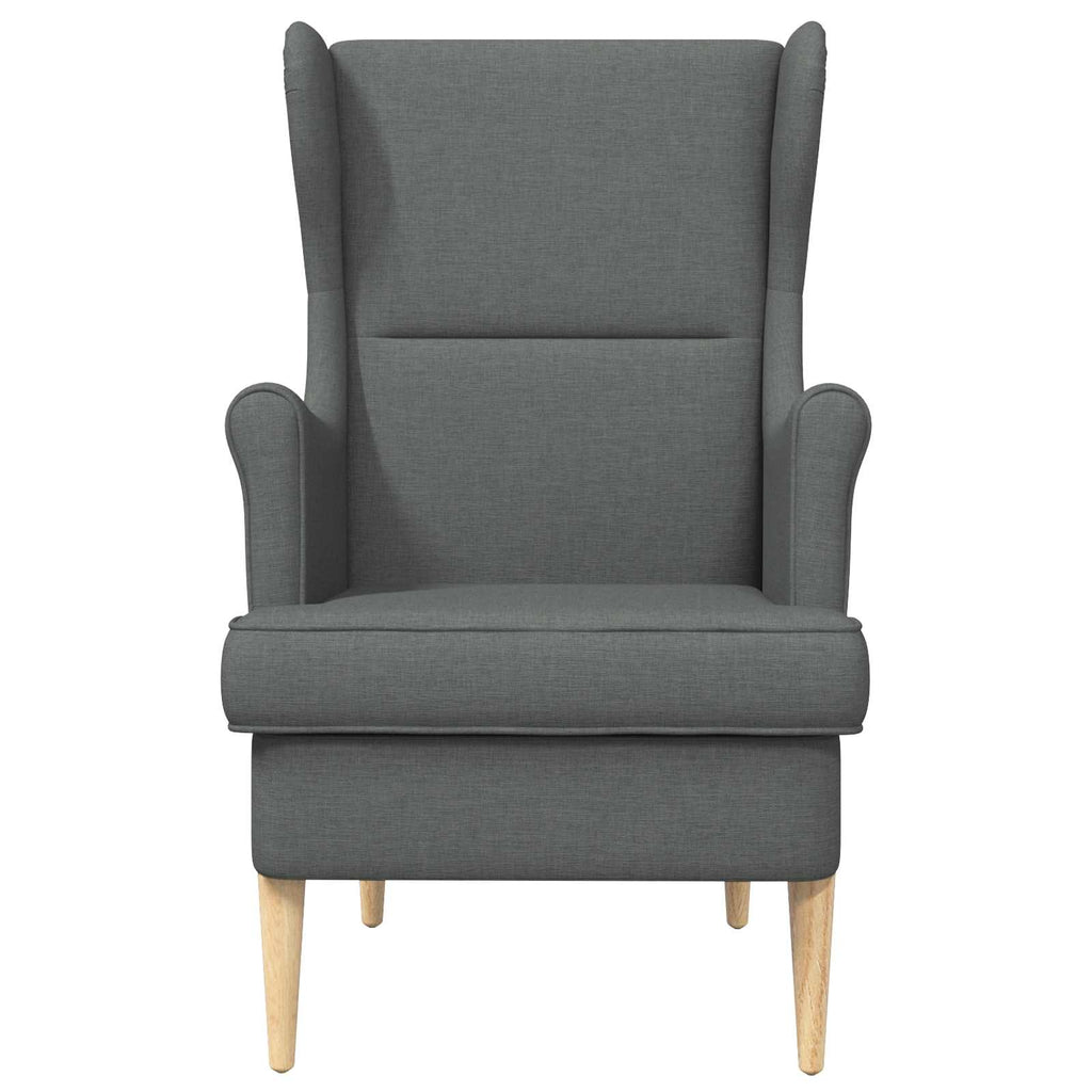 Sessel Dunkelgrau Stoff