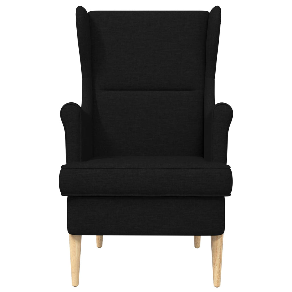 Sessel Schwarz Stoff