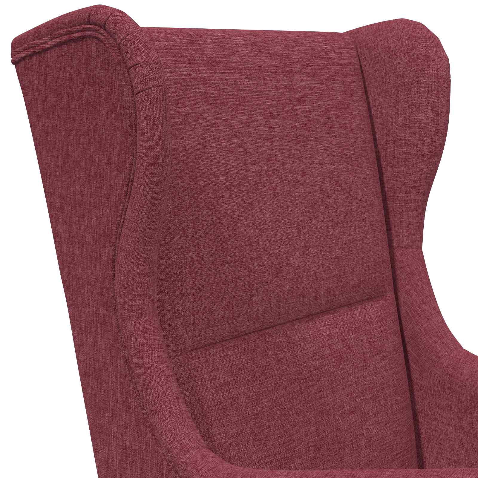Sessel Weinrot Stoff