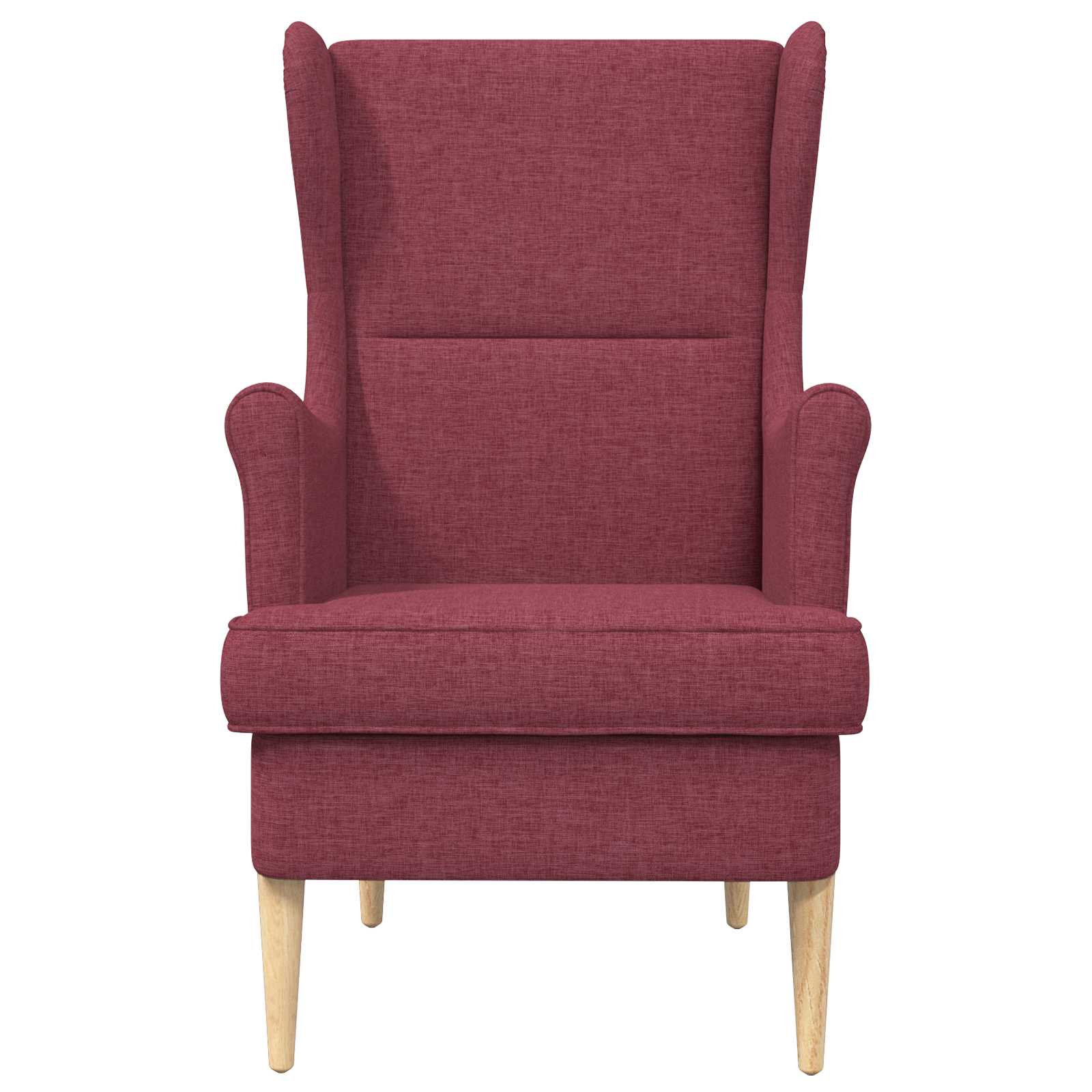 Sessel Weinrot Stoff