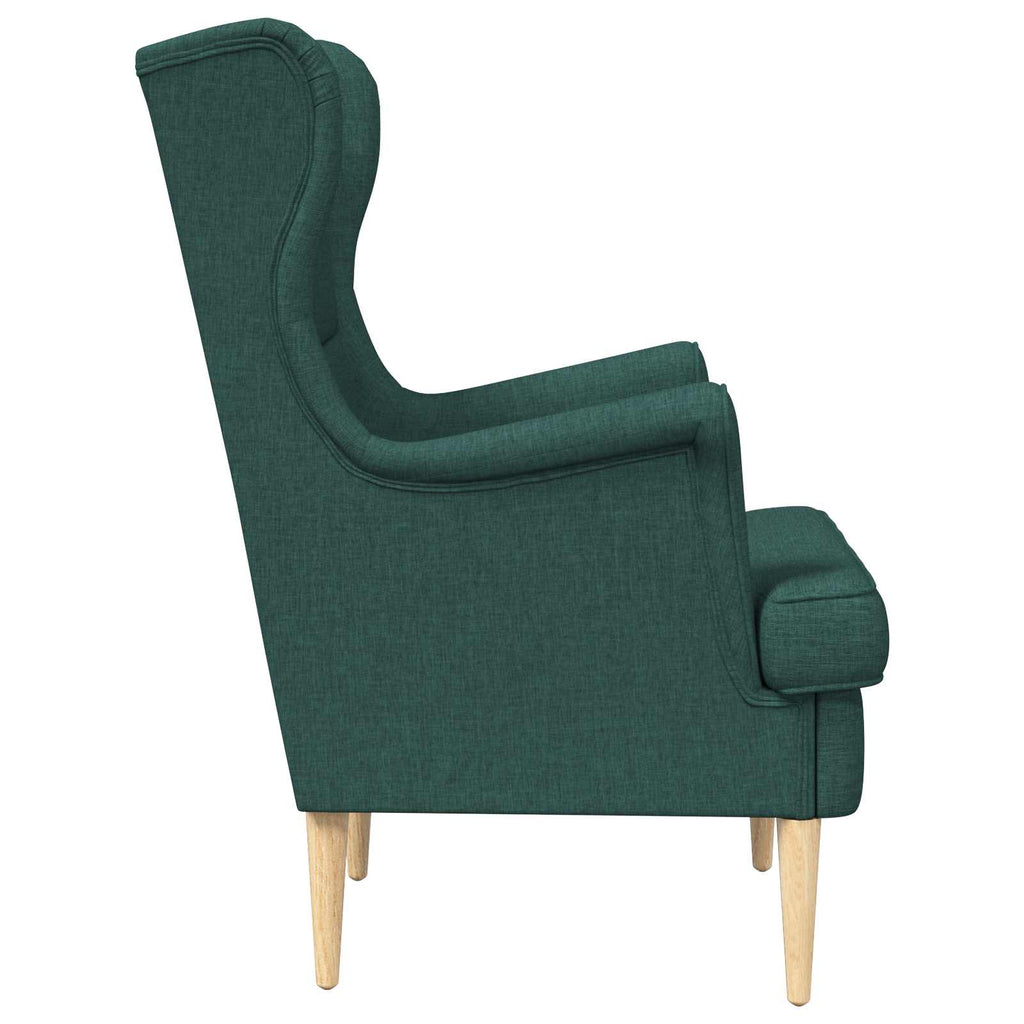 Sessel Dunkelgrün Stoff