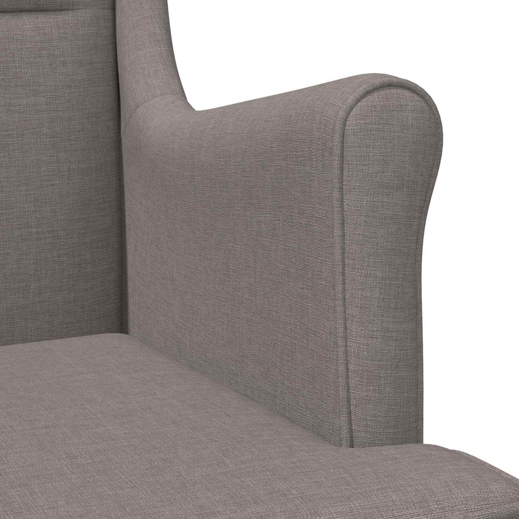 Sessel Taupe Stoff