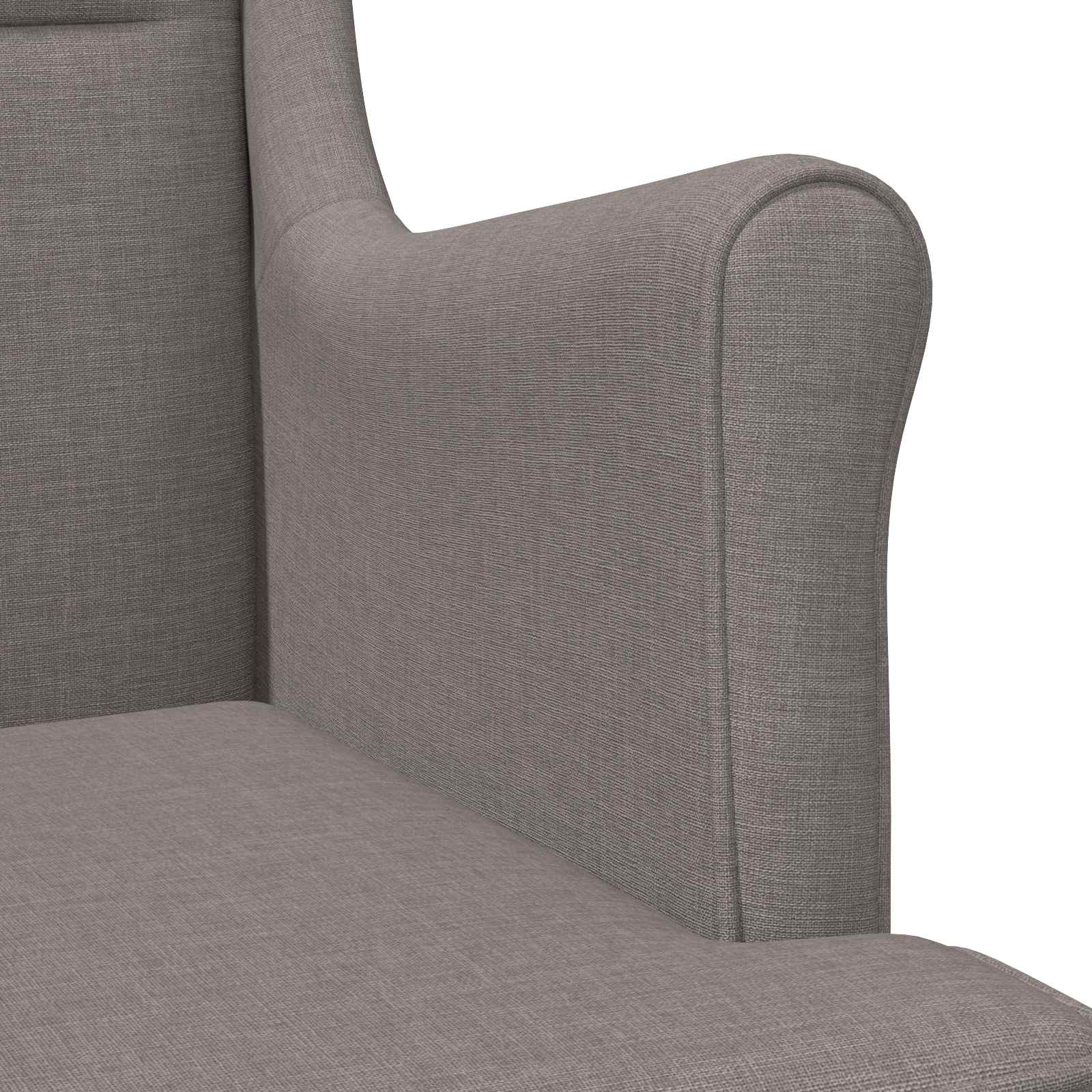 Sessel Taupe Stoff