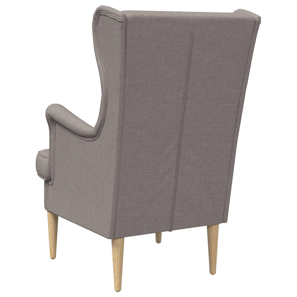 Sessel Taupe Stoff