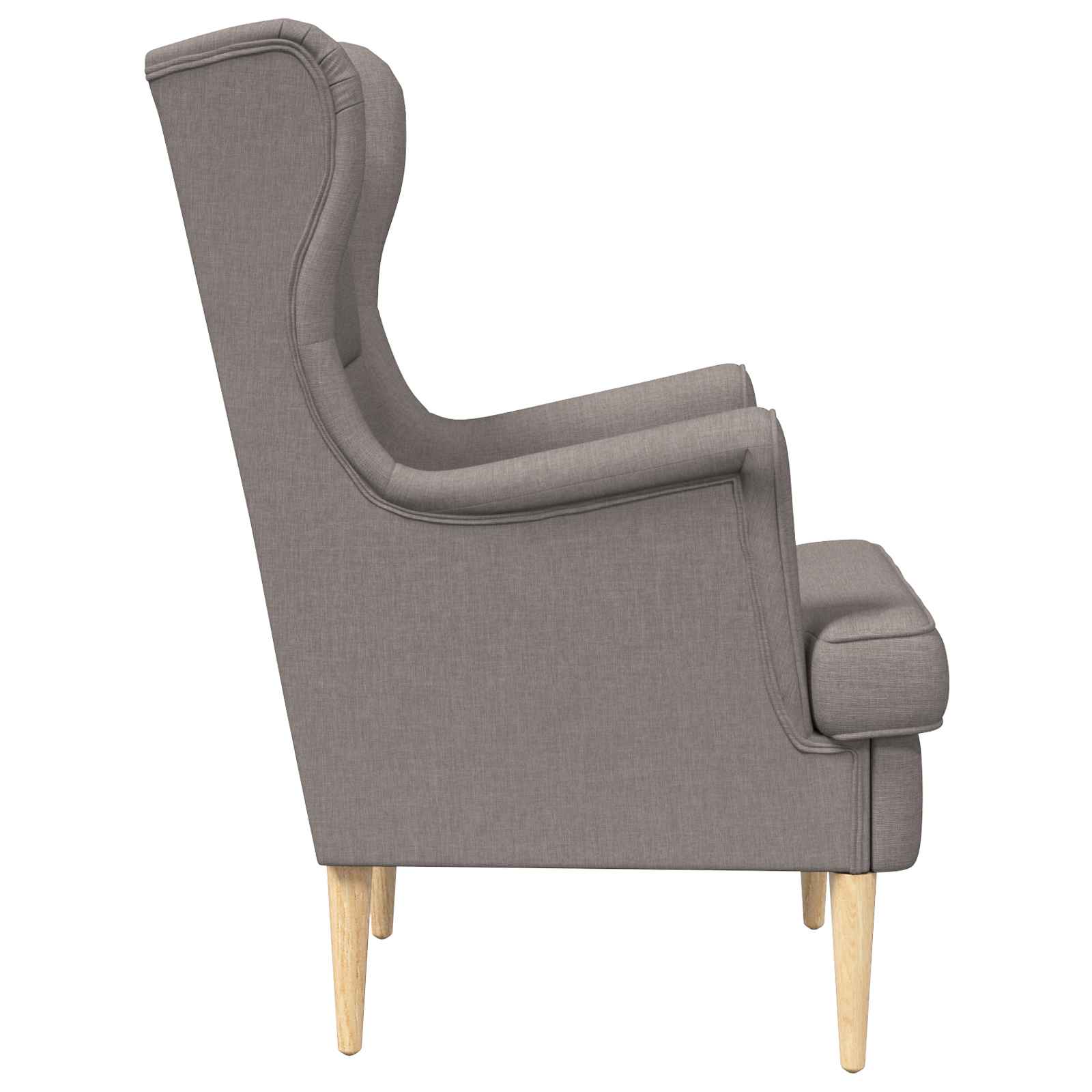 Sessel Taupe Stoff