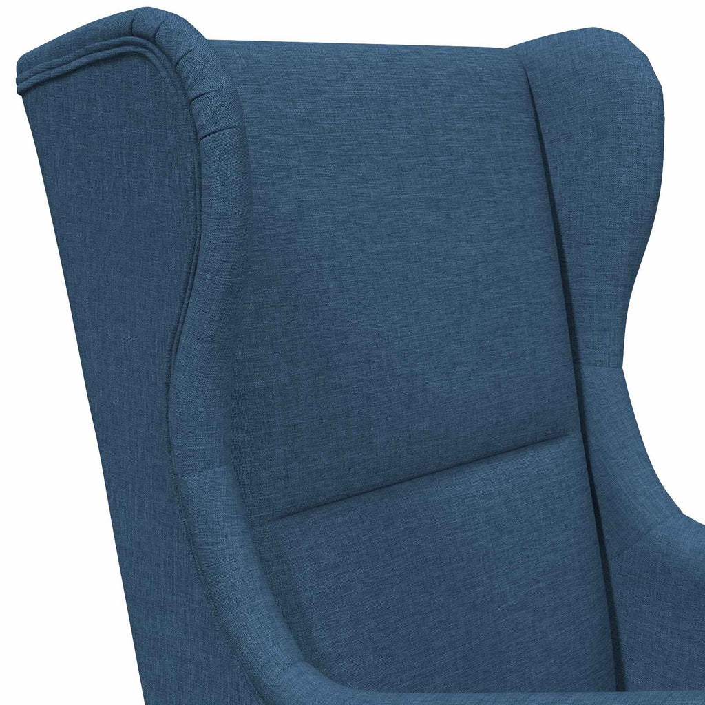 Sessel Blau Stoff