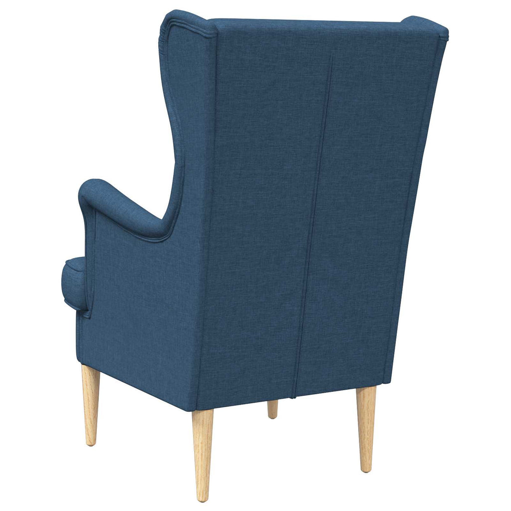 Sessel Blau Stoff