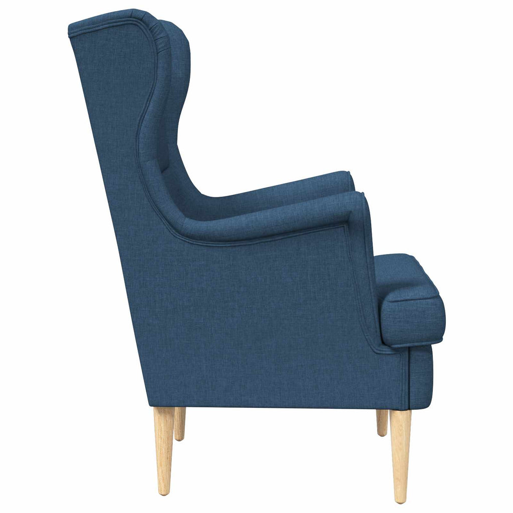 Sessel Blau Stoff