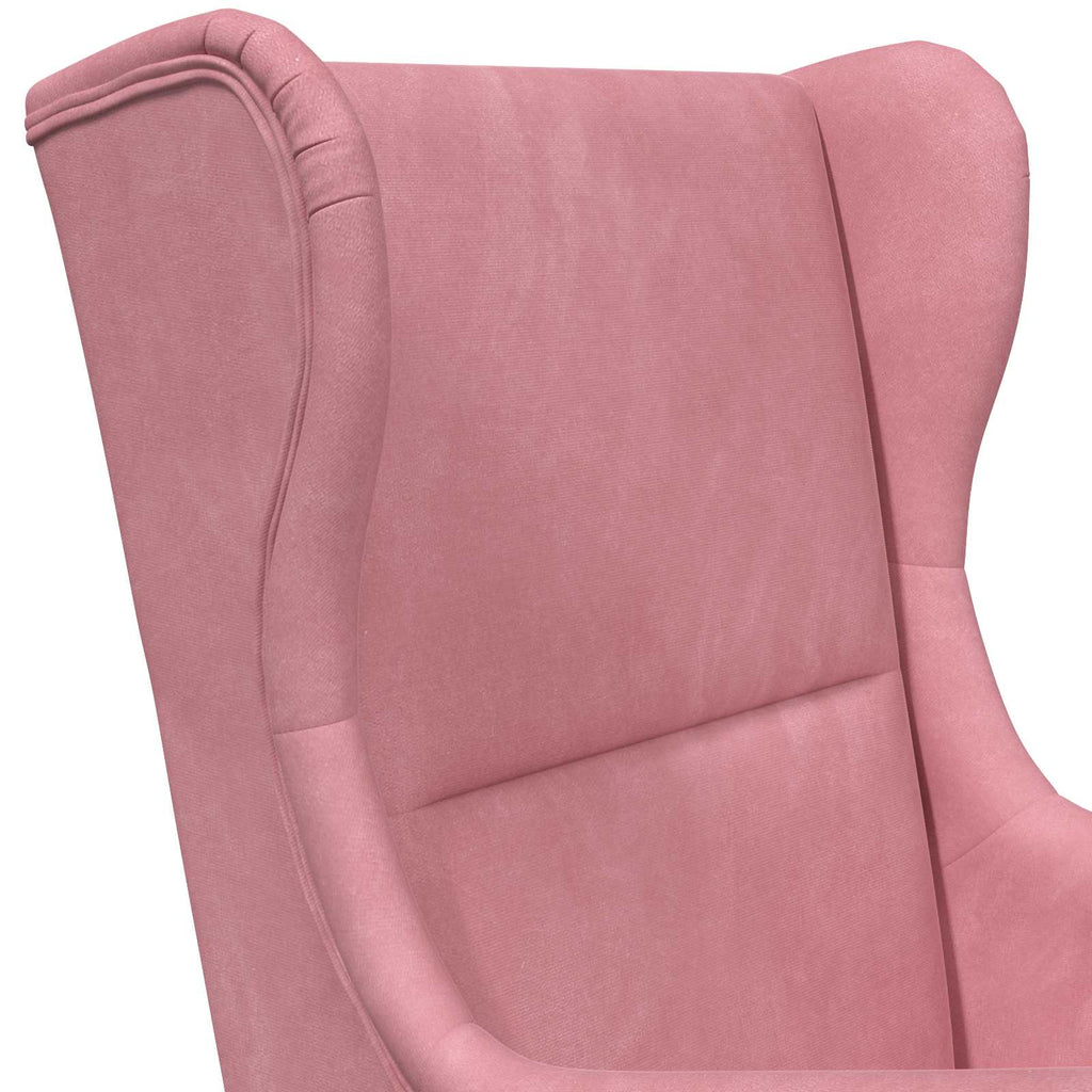 Sessel Rosa Samt