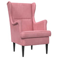 Sessel Rosa Samt