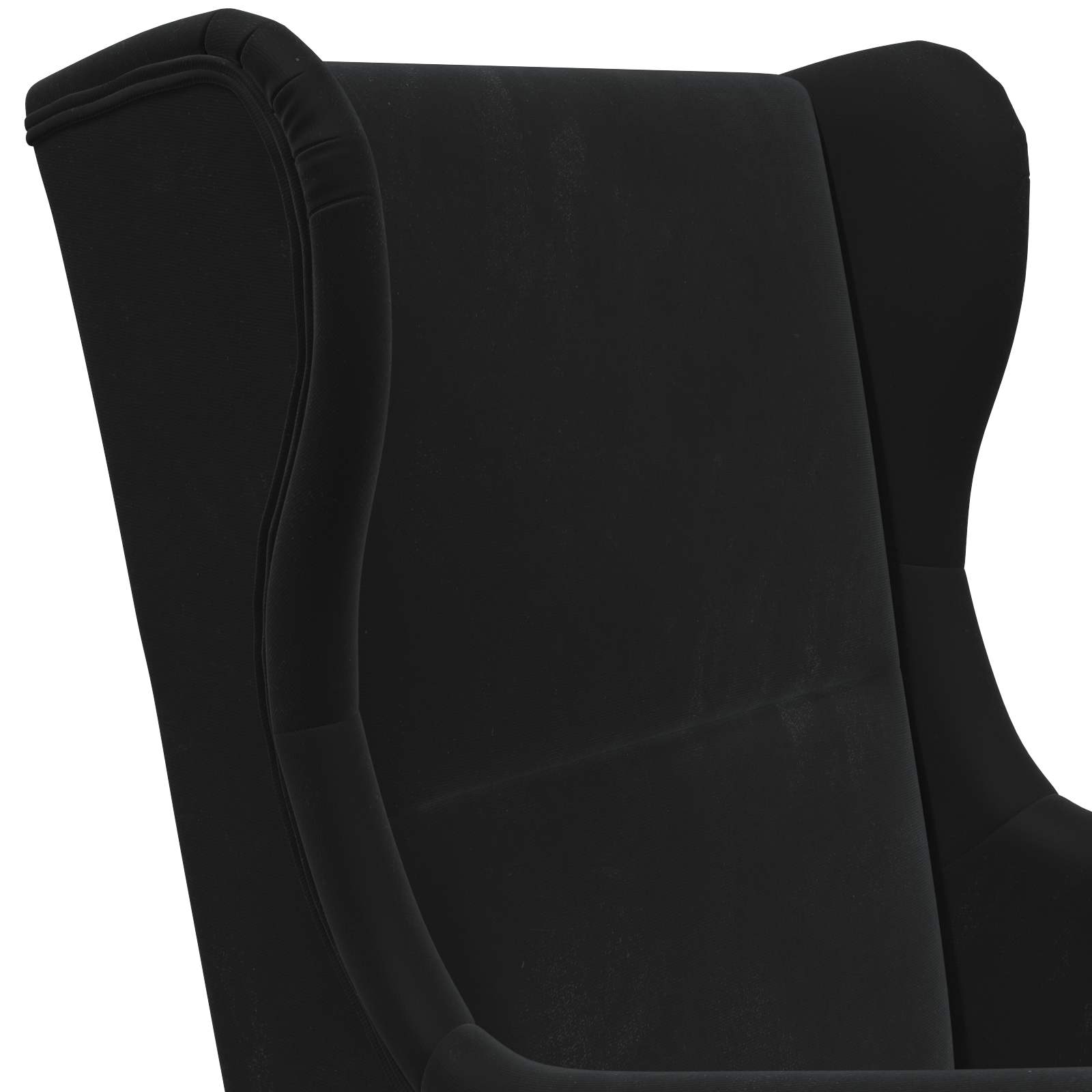 Sessel Schwarz Samt