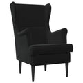 Sessel Schwarz Samt