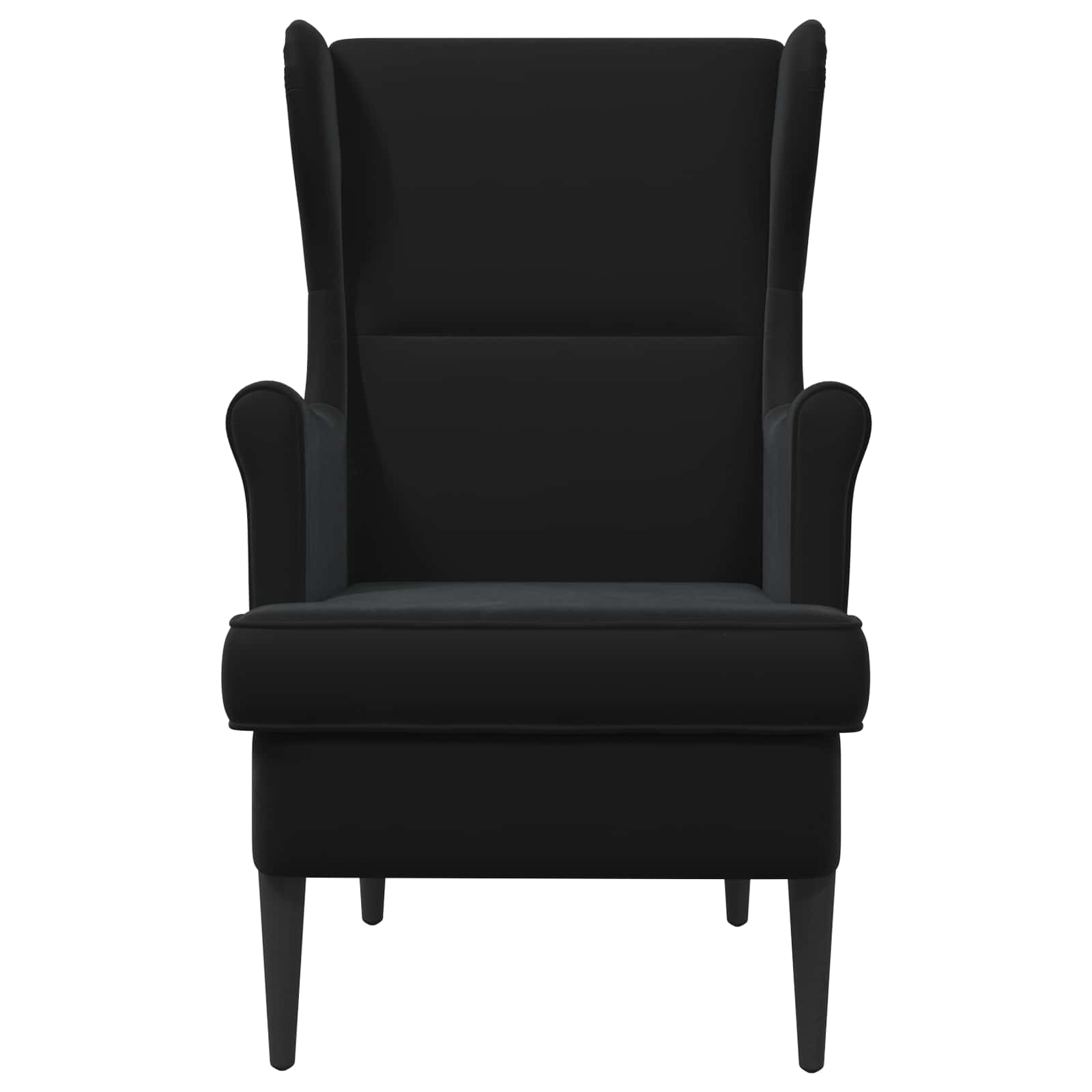 Sessel Schwarz Samt