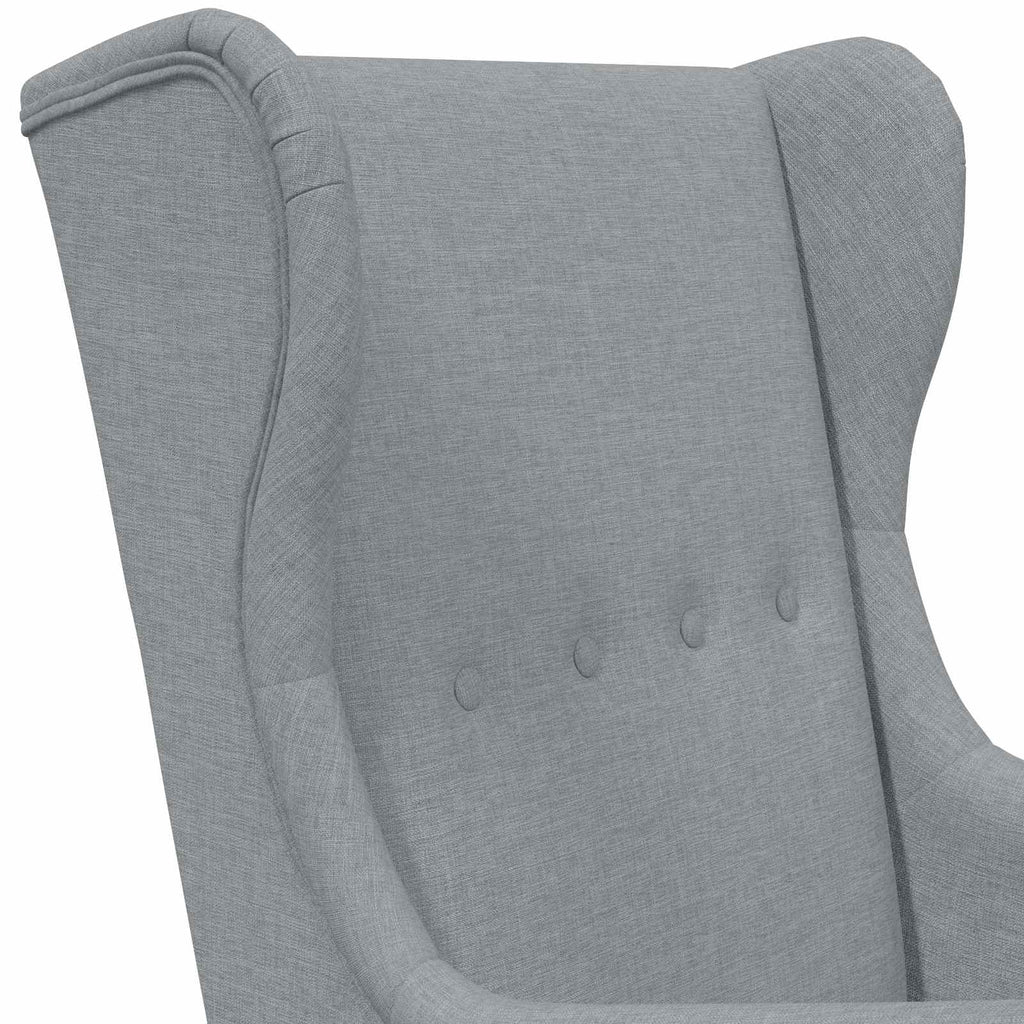 Sessel Hellgrau Stoff