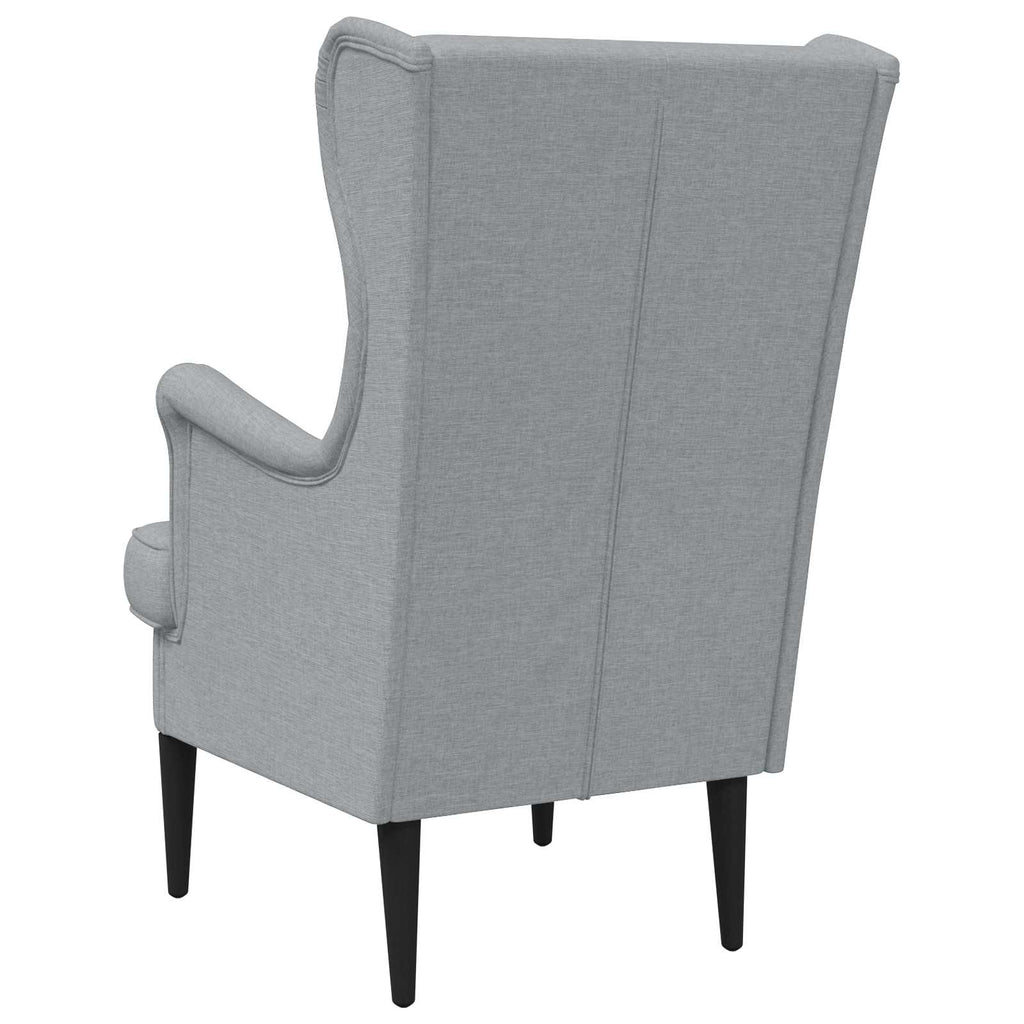 Sessel Hellgrau Stoff