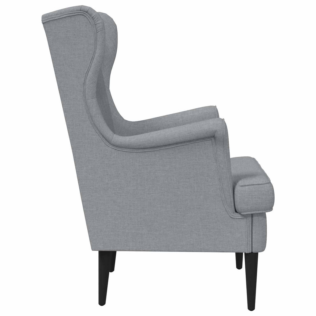 Sessel Hellgrau Stoff