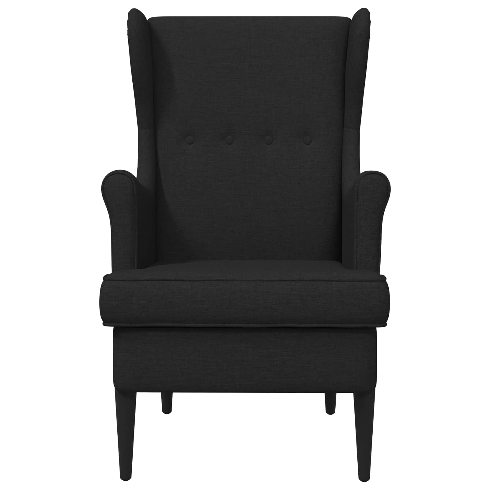 Sessel Schwarz Stoff