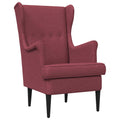 Sessel Weinrot Stoff