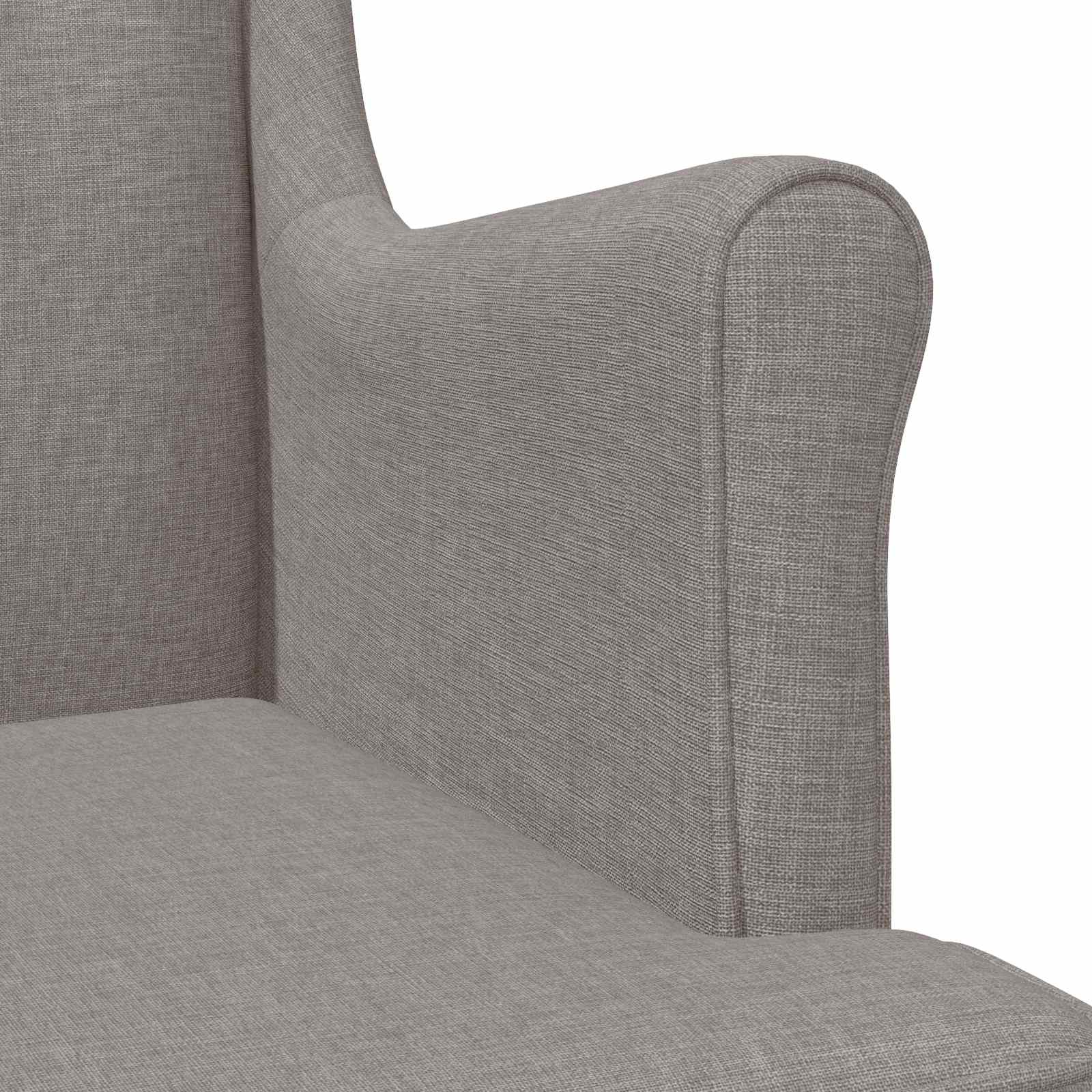 Sessel Taupe Stoff