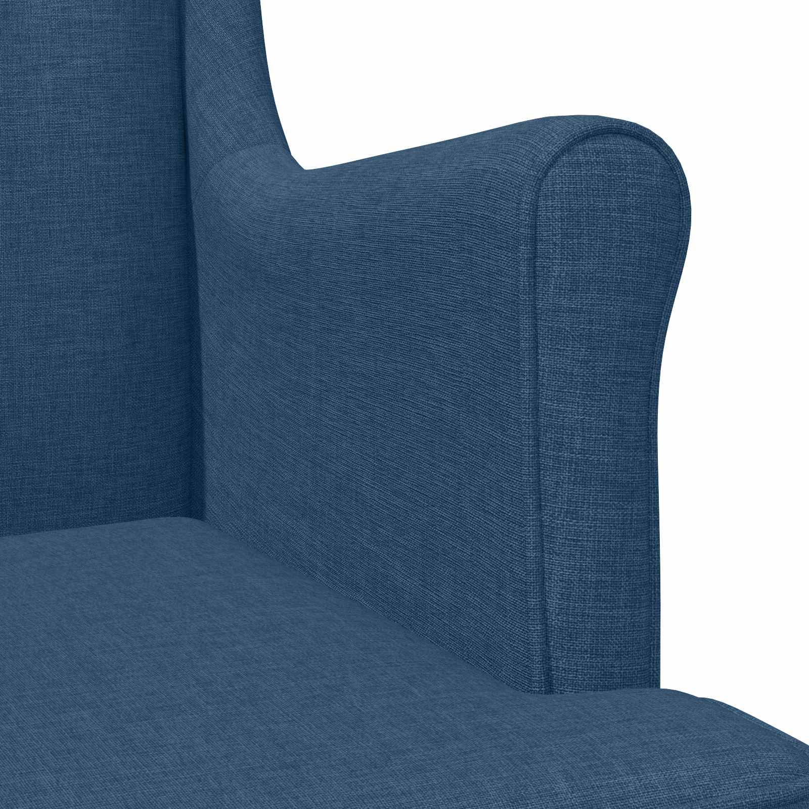 Sessel Blau Stoff