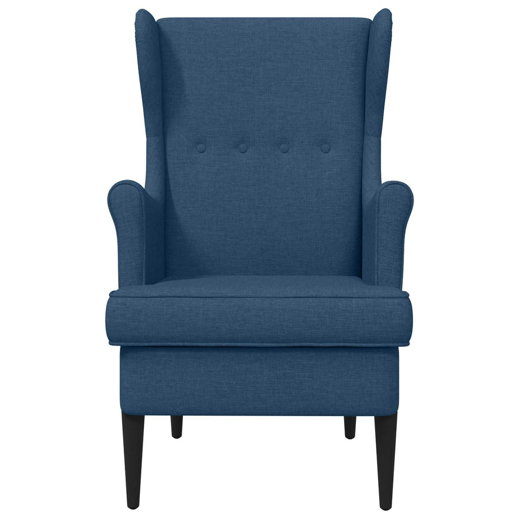 Sessel Blau Stoff