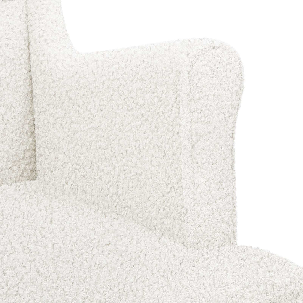 Sessel Creme Bouclé