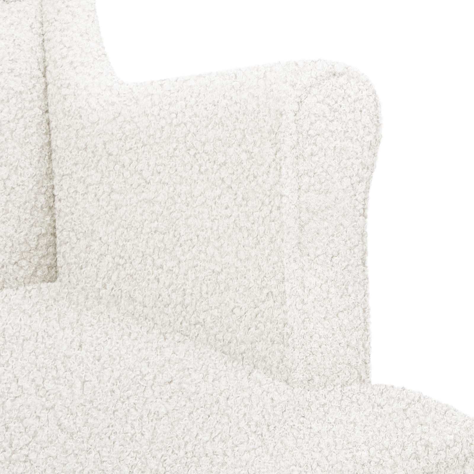 Sessel Creme Bouclé
