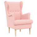 Sessel Rosa Bouclé