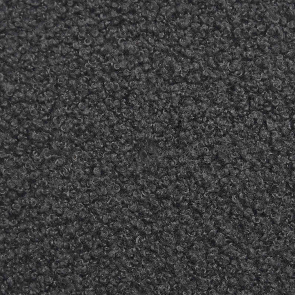 Sessel Dunkelgrau Bouclé