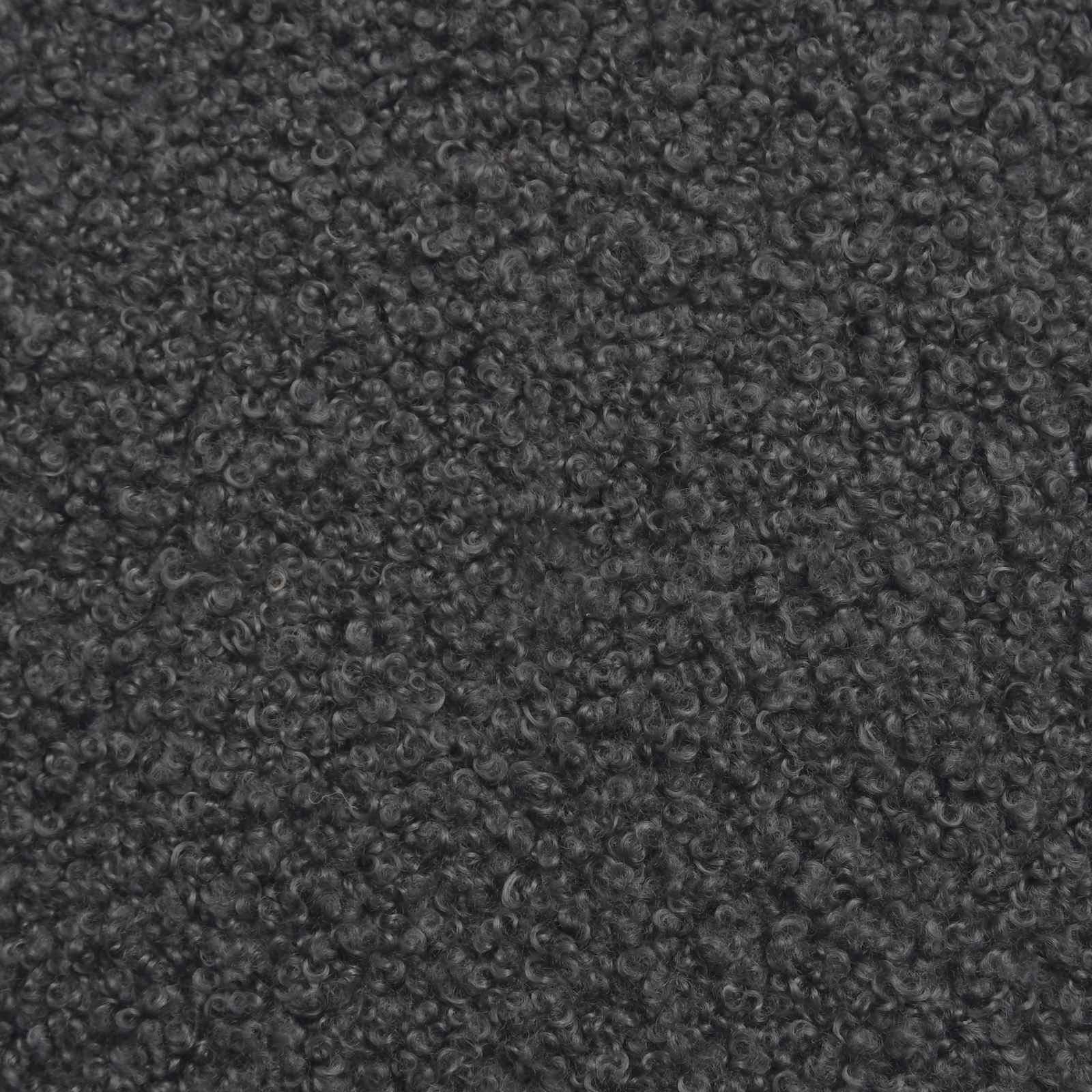 Sessel Dunkelgrau Bouclé