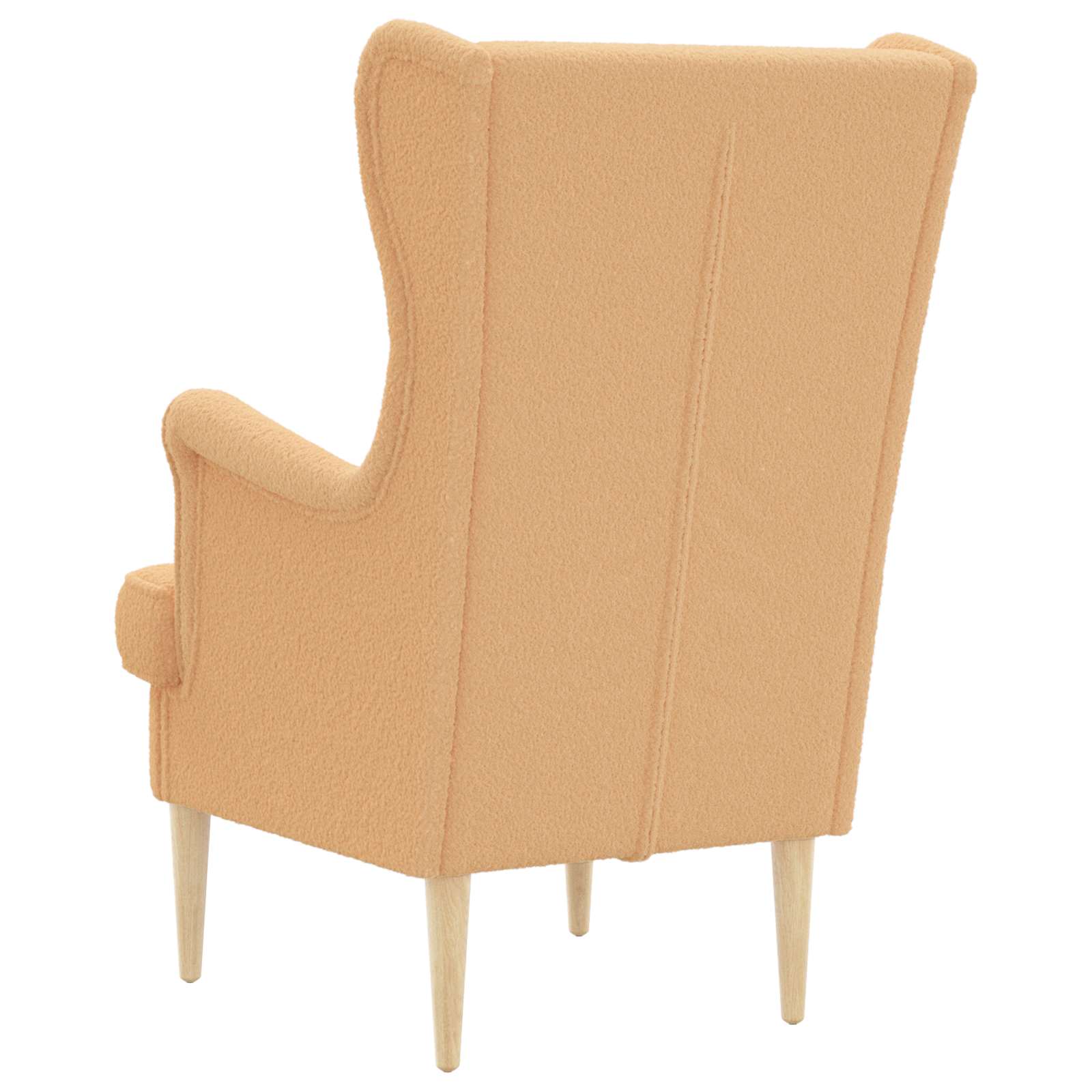 Sessel Beige Bouclé