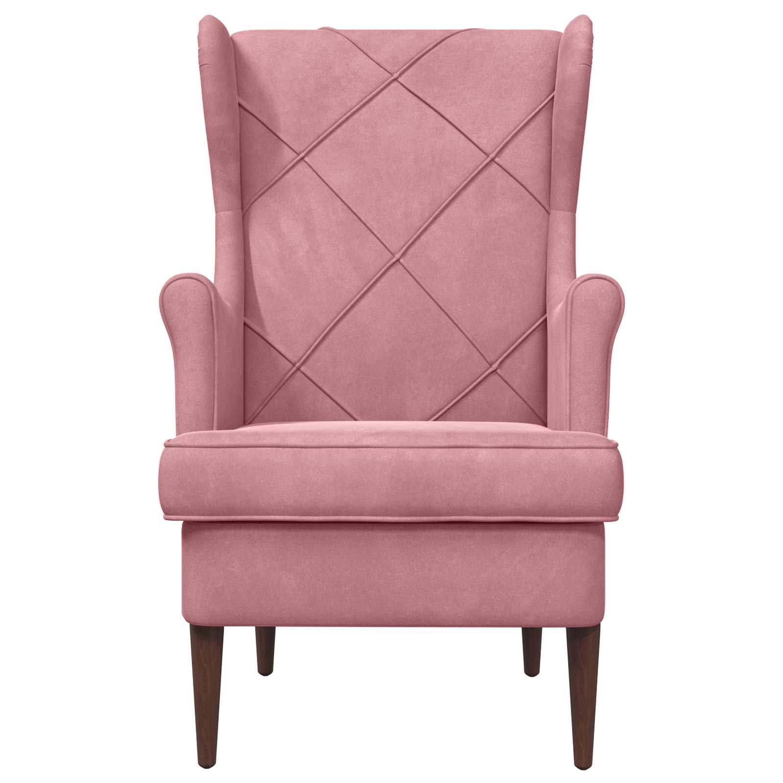 Sessel Rosa Samt