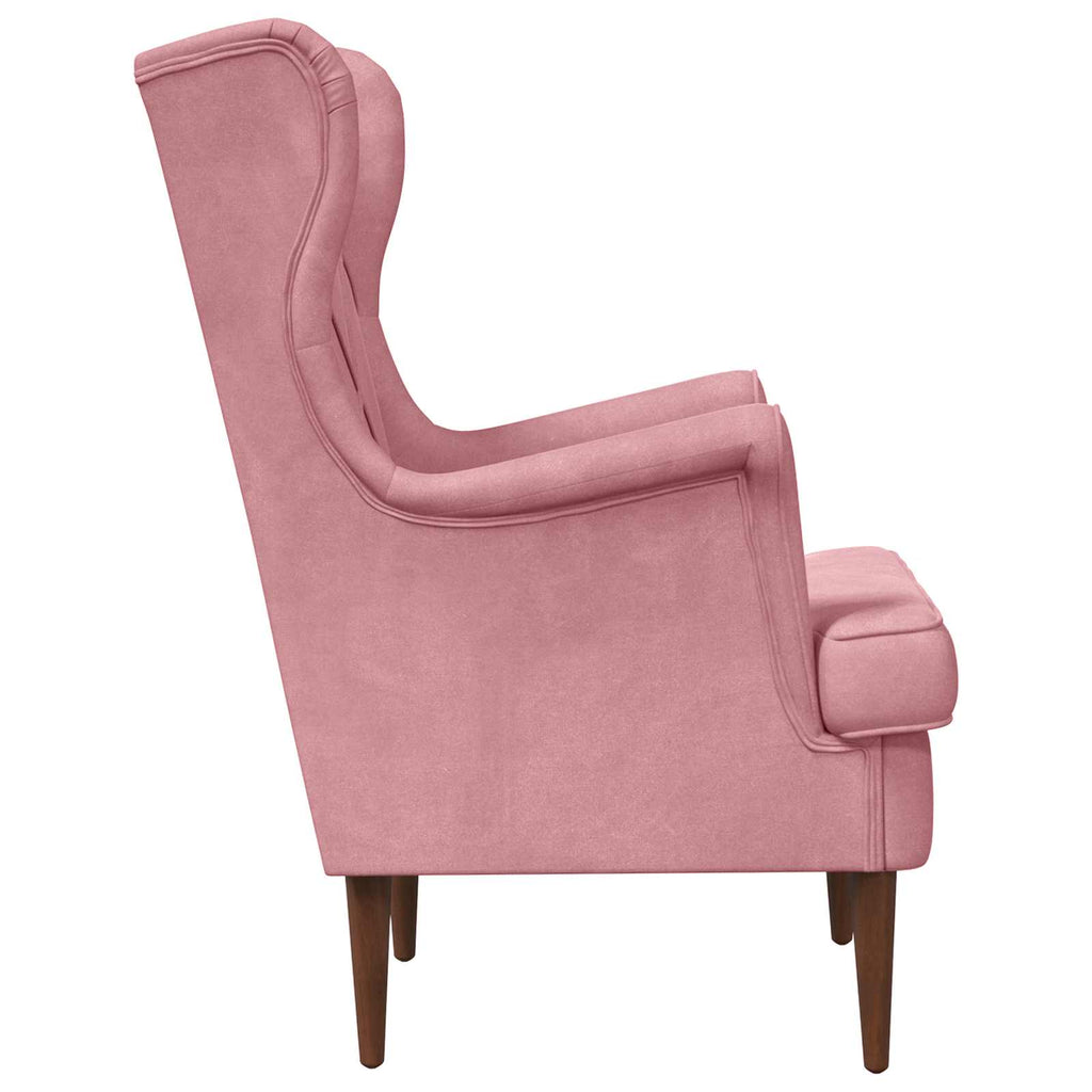 Sessel Rosa Samt